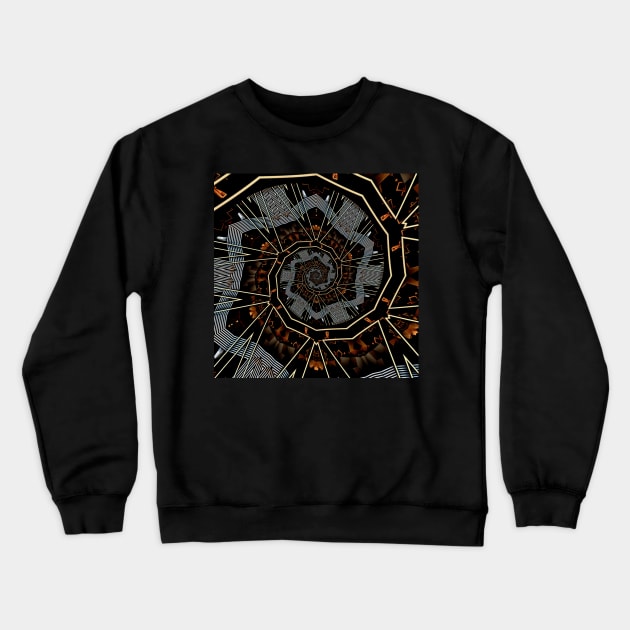 Spiral Staircase Crewneck Sweatshirt by dammitfranky